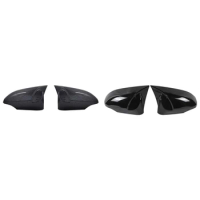 Automotive Exterior Decor Horn Mirror Caps, 1 Pair Stickers For Toyota Camry 2013-2017