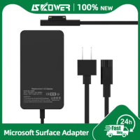65W Laptop Charger For Microsoft Surface Pro 10,9,8,7+,7,6,5,4,3,X,Windows Surface Go Tablet Book 2,1 Power Adapter 44W 36W