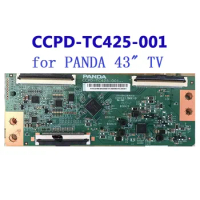 Yqwsyxl 100% Test shipping Original logic Board CCPD-TC425-001 TCON Board for PANDA 43" TV