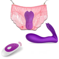Wearable Panties Dildo Vibrators G Spot Clitoris Stimulate Vagina Orgasm Sex toys 10 Speed Vibrating Sexy Prodoucts for Women