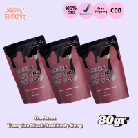 [ADNERBEAUTY] Daviena Vampire Mask And Body Soap 80gram Sabun Mandi Pencerah Badan BPOM