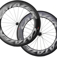 700C Carbon Bicycle Wheels Carbon Wheels 88mm Carbon Bicycle Wheels 700C Road Bike Carbon Wheelset DT 350