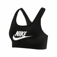 Nike 運動內衣 Futura Feminino 女款 中強度 Dri-FIT 吸濕排汗 有氧 黑 白 CN5263-010