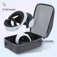 For PS VR2 Portable Bag With Handlebar Storage VR Glasses Gamepads Shock-proof Pressure-resistant Box for PlayStation VR 2