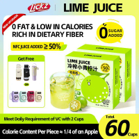 [2 BOX] LICKZ JUICE Lime Calamansi Juice Beverage Concentrate - BUNDLE 60 Sachets with Thermos Flask