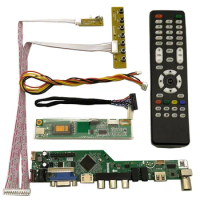 New monitor board Kit for LTN156AT01 TV+HDMI+VGA+AV+USB LCD LED screen Controller Board Driver