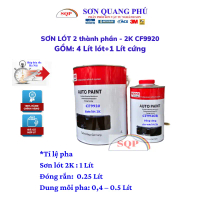 5Lít Sơn lót 2k KODO CF9920 màu ghi xám lót 2 thành phần cho ô tô, kim loại SONQUANGPHU8856