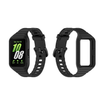 【一體式矽膠錶帶】適用 三星 Galaxy Fit3 SM-R390 手環 鎧甲 錶帶+保護殼 防摔  運動腕帶