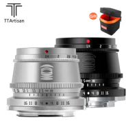 TTArtisan 35mm F1.4 APS-C Manual Focus Camera Lens for Fujifilm Fuji X-T1 X-T10 X-T2 X- T20 X-T3 X-T4 X-T100 X-T200 X-T30 X-PRO1
