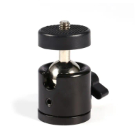 Mini Ball Head Tripod Kamera DSLR 360 Swivel 1/4