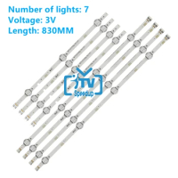10set LED Bands For Samsung UN43J5200DF UN43J5200DH UN43J5200DK 43“ TV V5DN V8DN-430SMA Line Rulers Array