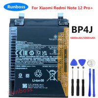 BP4J 5000mAh Original High Quality Phone Battery For Xiaomi Redmi Note 12 Pro+ note12pro plus Batteries Bateria