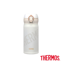 THERMOS膳魔師不鏽鋼真空保溫瓶0.35(JNL-352HL-PRW)(白色)