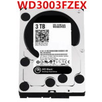 Original New HDD For WD Black 3TB 3.5" SATA 6 Gb/S 64MB 7200RPM For Internal HDD For Surveillance HDD For WD3003FZEX