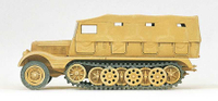 Mini 現貨 Preiser 16562 HO規 EDW 半履帶牽引車3t SdKfz 11.含先鋒設備.未上色
