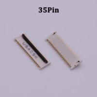 2-5Pcs 35pin LCD Display FPC Connector For Samsung Galaxy Tab A 10.1 T587 SM-T580 T585 Screen Clip Contact On Motherboard