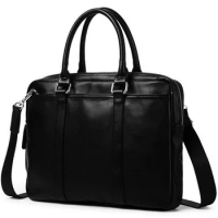 LEINASEN Fashion Leather Men Bag Famous Brand Shoulder Bag Messenger Bags Causal Handbag Business Laptop Briefcase Male Bolsa