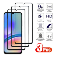 3Pcs Full Cover Tempered Glass For Samsung Galaxy A05 A15 A25 A35 A55 Screen Protector A04 A14 A24 A34 A54 Protection Glass Film