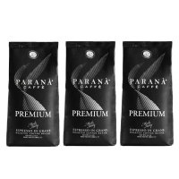 【PARANA 義大利金牌咖啡】認證尊爵咖啡豆 1公斤x3袋(2024新鮮進口、傳承貴族品味)