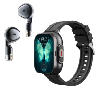 2025temu Hot-Selling Sports Outdoor Smart Watch D8 Two-in-One TWS Bluetooth Call Heart Rate Sports S