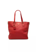 Prada 心愛的 Prada Vitello Daino 側邊拉鍊托特包