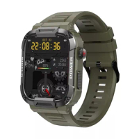 MK66 Smart Watch 1.85inch HD Big Screen Bluetooth Call AI Voice Music Healthy Monitor Smartwatch For Men Women