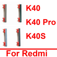 For Xiaomi Redmi K40 K40 Pro K40S Power Button ON OFF Volume Up Down Side Button Key Replacement Parts