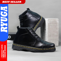 RYUGA ROBOTO - Sepatu Docmart Pria Low Boots