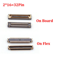 5pcs 32pin LCD Display Screen Flex FPC Connector On Motherboard For HUAWEI Enjoy 20 10 Plus P Smart Z/Y9 Prime 2019/Y9s 2019/9C