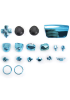 Blackbox PS5 Dualsense Electroplating Button 18 in 1 Kit for PS5 PlayStation 5 Controller Multi-color - Blue