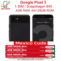 Google Pixel 3 Pixel3 5.5" NFC 4GB RAM 64/128GB ROM Octa Core Snapdragon Original Unlocked 4G LTE Android Cell Phone