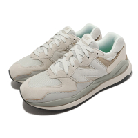 New Balance 休閒鞋 57/40 男鞋 女鞋 燕麥奶 米色 綠 拼接 復古 5740 厚底 NB 麂皮 M5740GRMD