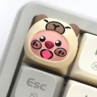 ECHOME Capybara Keycap Custom Cute Clownfish Keyboard Caps Anime Artisan Key Cap for Mechanical Keyboard Gaming Accessories Gift