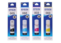 EPSON T00V100/200/300/400原廠盒裝墨水(1組4色) 適用:L3110/L3116/L3150/L1110