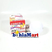 Cosco Lampu Pingpong 3W Warna Putih Bohlam Led Pingpong G45 Kecil 3W