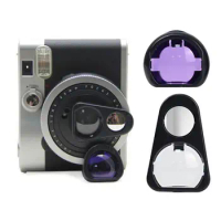 Accessories Landscape Portrait Purple Filter Mirror Selfie Mirror Close-up Lens Instant Film Camerasfor Instax Mini 90