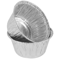 Bộ 150 chiếc giấy bạc làm bánh (tượng/ramekin/muffin), giấy lót muffin dùng một lần, giá đỡ tượng/ra