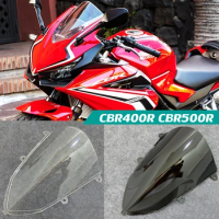 Motorcycle Windshield Windscreen Wind Deflector For Honda CBR500R CBR400R CBR 400R 2019 2020 2021 2022 2023 CBR 500R Accessories