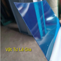 [Best seller] ( khổ 1,22m x dày 8zem) Tôn nhựa POLY lấy sáng màu TRẮNG /XANH TRONG SUỐT