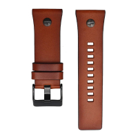 28mm bracelet leather watch strap  color watchband for diesel watches band with nail DZ7311/7314/733