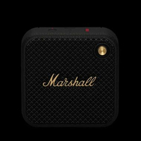 Marshall Willen II / 2 Portable Bluetooth Speaker Wireless Hardcase Black and Brass