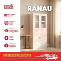 Lemari Besi Dokumen Kaca – Lemari Arsip Besi | Lemari Besi Arsip | Lemari Arsip Kantor Besi tipe RAN