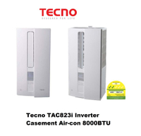 Tecno TAC823i 8000BTU Inverter portable CASEMENT AIRCON (1yr warranty)