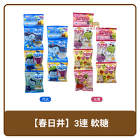 🇯🇵 日本 Kasugai 春日井 3連 軟糖 汽水 / 水果 42g