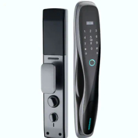 Lock Smart Door Hotel Electronic Security Fingerprint Digital System Lock Wifi Intelligent Double Handle Home Smart Door Lock