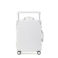 airway鋁框行李箱女20寸登機箱寬拉桿箱商務旅行箱子純PC密碼箱包