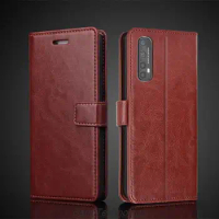 Card Holder Cover Case for OPPO Realme 7 Realme7 6.5" Pu Leather Flip Cover Retro Wallet Phone Case Business Fundas Coque