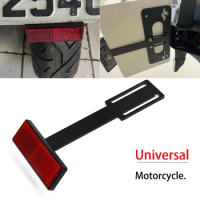 FOR YAMAHA XMAX125 XMAX200 XMAX250 XMAX300 XMAX400 XP500 XP530 XS1100 License Plate Holder Extend Tail Reflector Licence Light