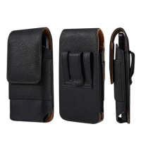 Leather Belt Clip Holster Pouch Waist Bag Case For OPPO A1 Pro A58 A17K A77S A17 K10X A57E A57S A77 Reno 8 Pro A97 K10 A55 A96