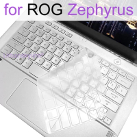 Keyboard Cover for ROG Zephyrus M15 M16 S15 S17 G14 G15 G16 G M S Duo GU604 GA402 GA502 Silicone Protector Skin Case Accessories